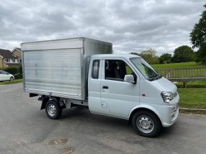DFSK Osborne "Quickload" shuttersided milk float